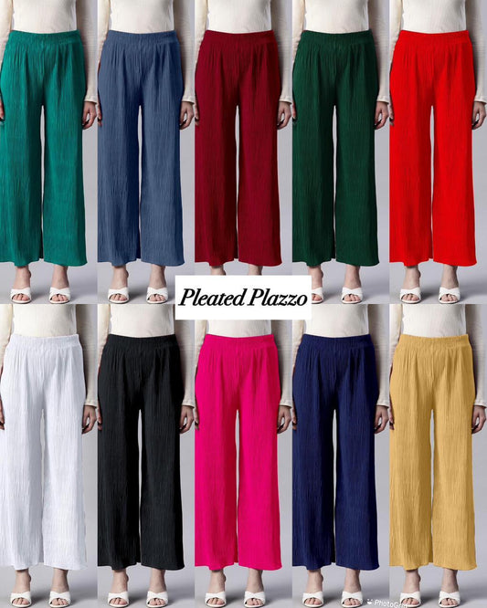 Pleated Palazzo