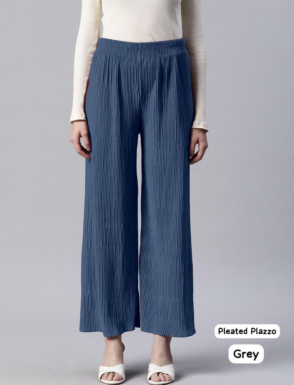 Pleated Palazzo