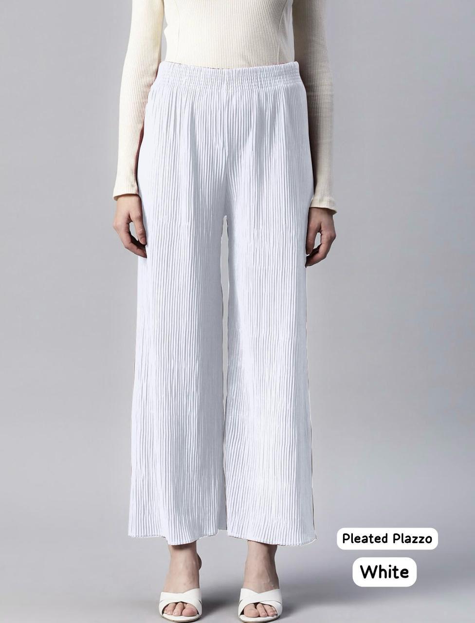 Pleated Palazzo