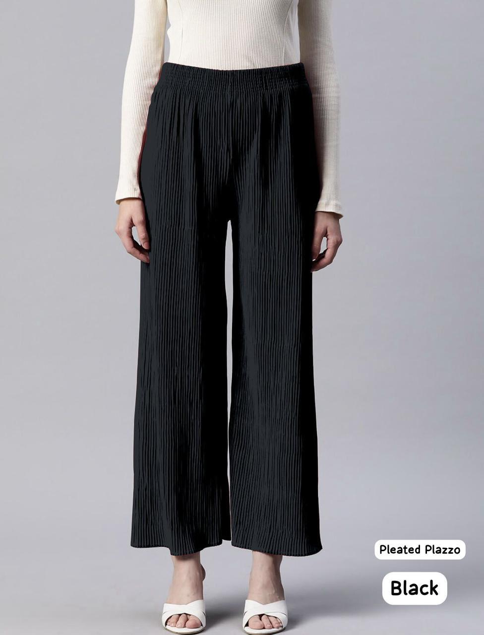 Pleated Palazzo