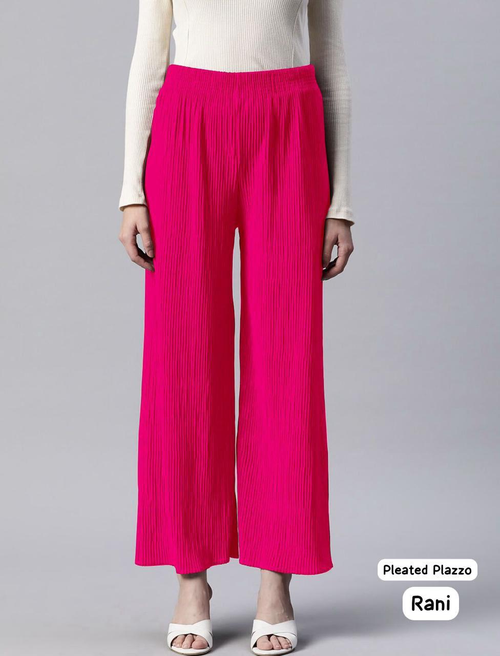 Pleated Palazzo