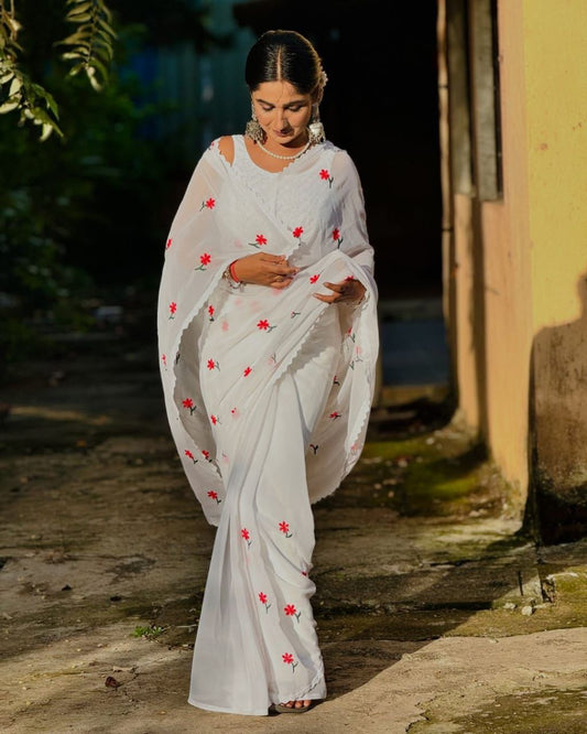 Beautiful Georgette Saree