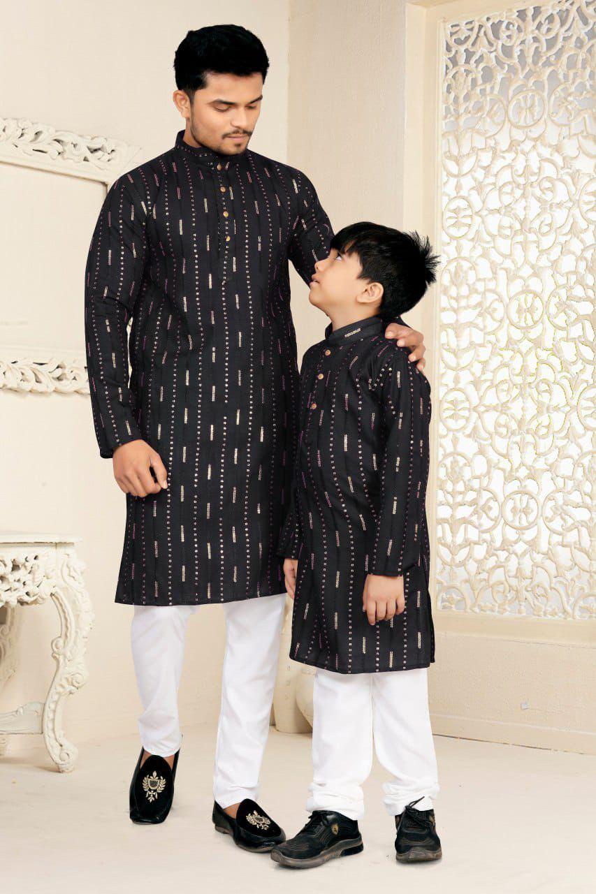 Twinning Sequin Kurta