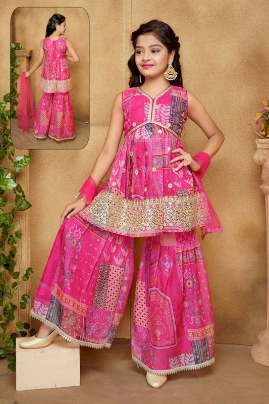 Kids Sharara Set