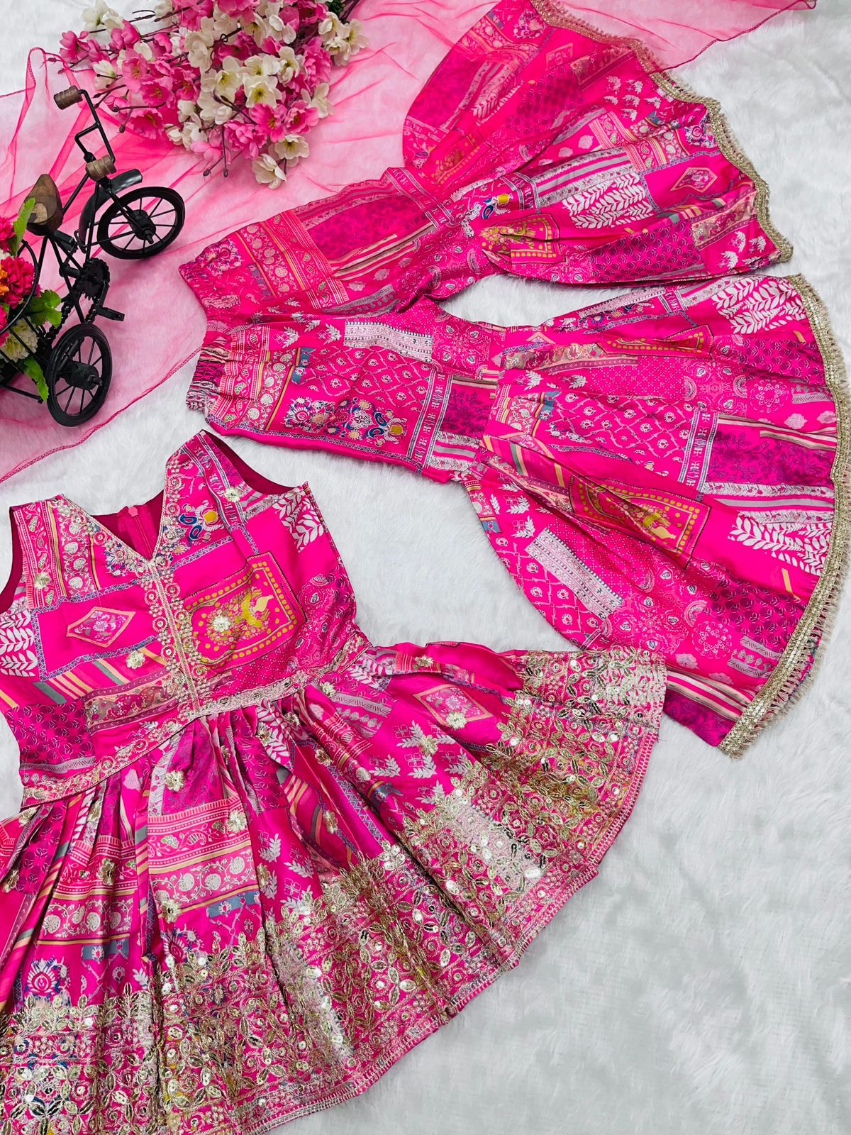 Kids Sharara Set