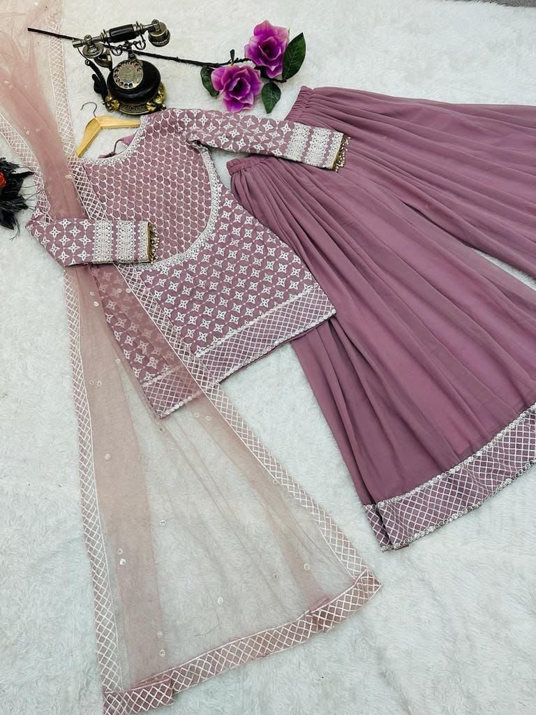 Elegant Designer Sharara Set