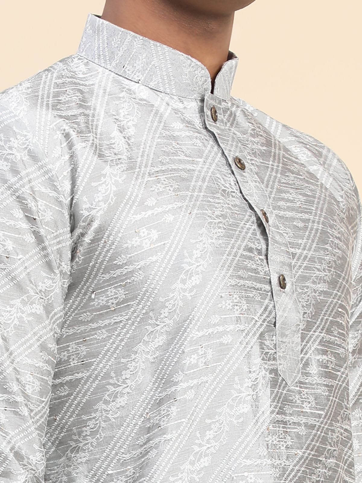 Men's Jacquard Kurta Pajama